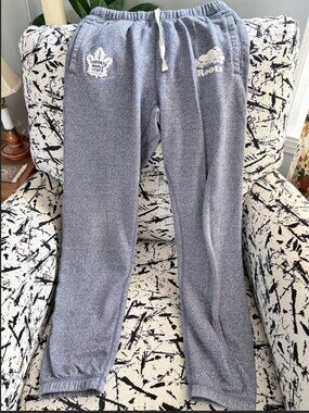 Roots x Toronto Maple Leafs Blue Sweatpants - Small